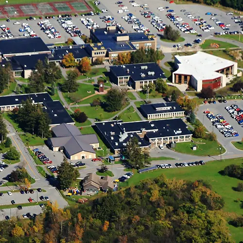 Aerial shot of JCC campus