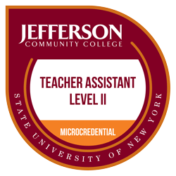 Teaching Assistant II Microcredential Badge