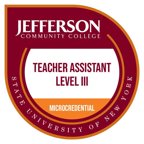 Teaching Assistant III Microcredential Badge