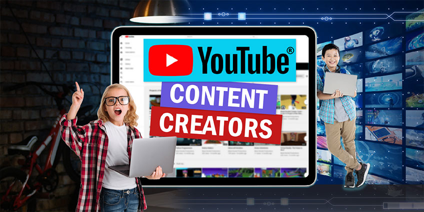 YouTube Content Creators Artwork 