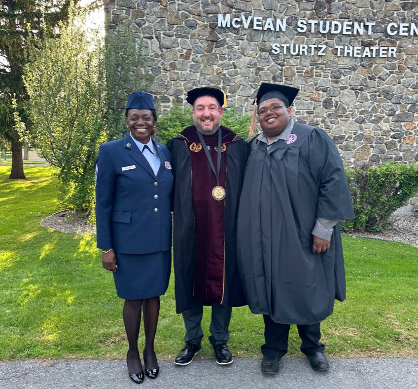 President Dupee and Speakers