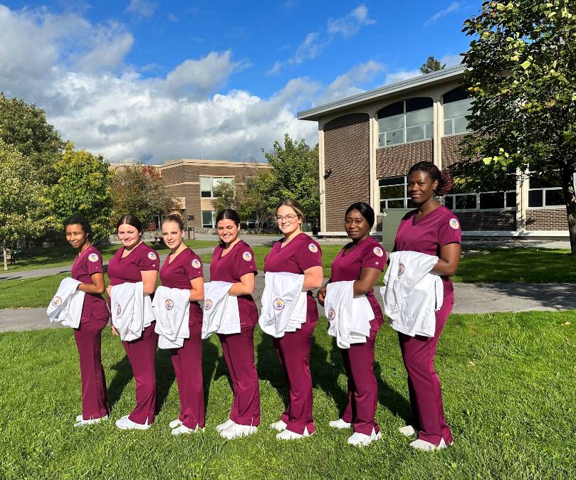 Image of nursing students in cohort VII